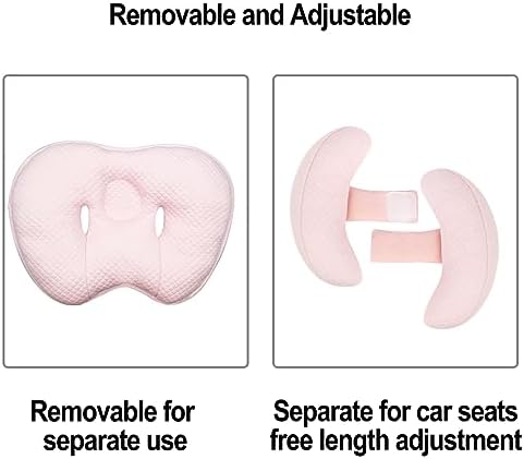 2 in 1 Baby Neck Pillow for Car Seat, Baby Head Support Pillow