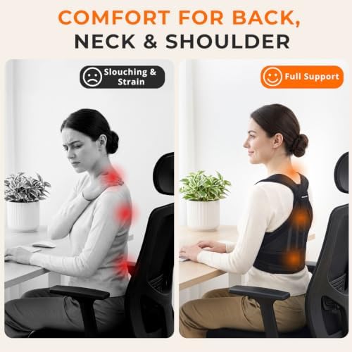 Posture Corrector for Women & Men, Back Shoulder Support Brace