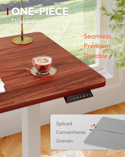 SANODESK 1'' Thick One-Piece 48 x 30'' Height Adjustable Standing Desk
