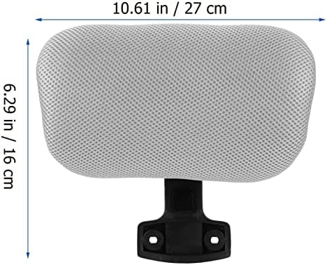 Tofficu Adjustable Office Chair Headrest with Breathable Mesh Cushion