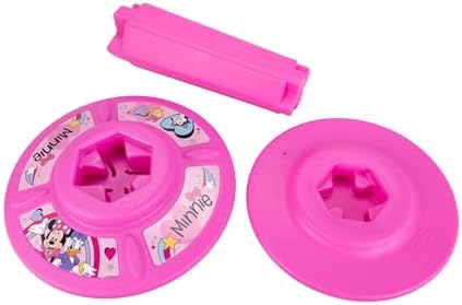 JAKKS Pacific Kid's Minnie Mouse Wiggle Stool Wobble Stools for Seating - Active Learning Stool for Kids, Sitting Balance Chair, Kids Stand Up Stool, Seating Wobble Chair