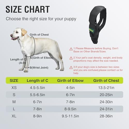 Dog Elbow Brace for Medium Dogs, Shoulder Support & Mobility Relief