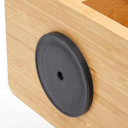 Bamboo 360° Rotating 12" Makeup Organizer, Cosmetic Organizer (Pack of 2)