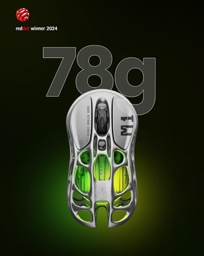 GravaStar Mercury M1 Pro Tri-Mode Wireless Gaming Mouse