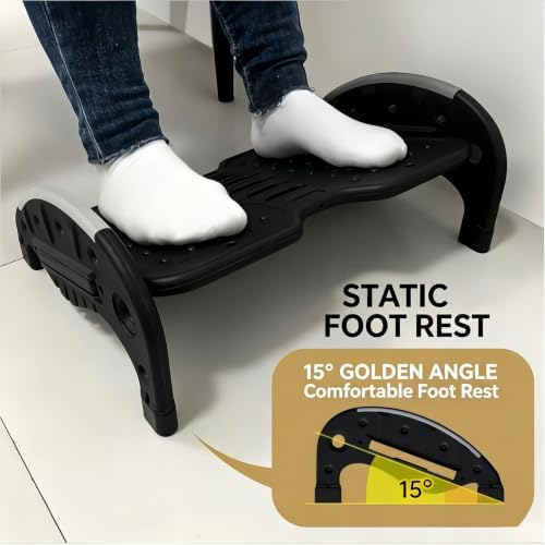 Dual‑Mode Rocking Under‑Desk Foot Platform, for Home Office Workspace