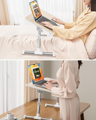 Laptop Desk Table, SAIJI Laptop Stand, Portable Lap Desks