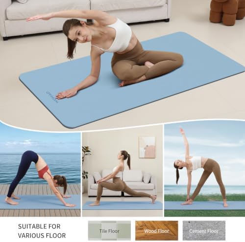 8mm Thick Yoga Mat Non Slip for Women Men