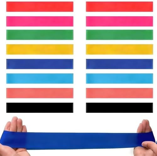 16 PCS Chair Bands With Fidgety Feet Colorful Chair Fidget Bands Desks Stretch Foot Band for ADHD Sensory Flexible Band Classroom Home Chair Fidget Tools Multi Color