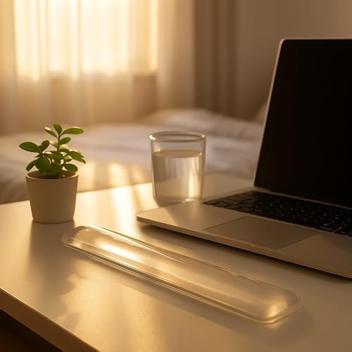 Clear Wrist Rest for Keyboard Silicone Wrist Rest for Keyboard