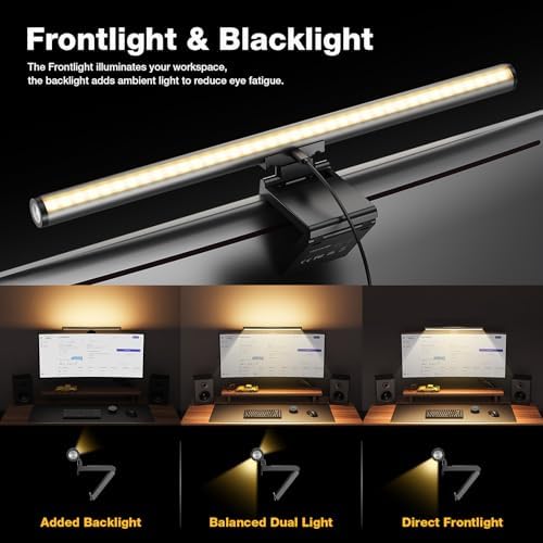 Douxlife Monitor Light Bar Eye-Care Computer Screen Lamp for Home Office