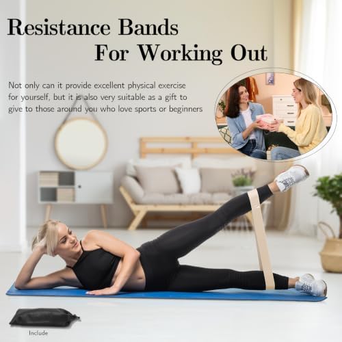 Resistance Bands for Working Out, 5 Levels Elastic Exercise Bands