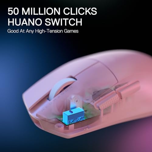 Redragon M916 Wireless 49G Ultra-Light Gaming Mouse 26K DPI Remapping Keys