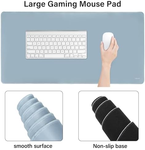 MOSISO Keyboard Mouse Pad Set, Large Gaming Mouse Pad&Keyboard Wrist Rest