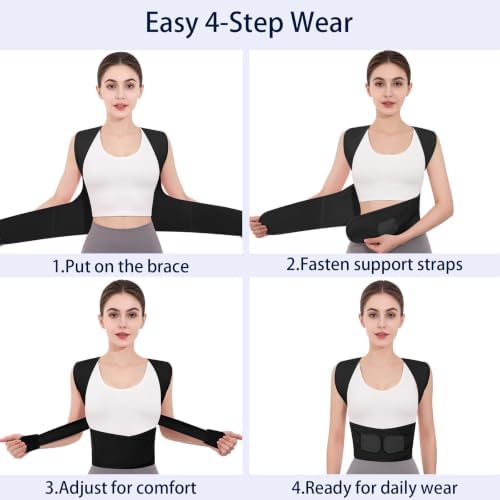 Posture Corrector for Women Men Back Shoulder Support Back Brace