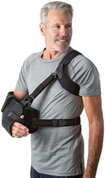 DonJoy Braces UltraSling PRO Shoulder Immobilizer & Rotator Cuff Injury Sling (No pressure on neck) (11-0447-9)