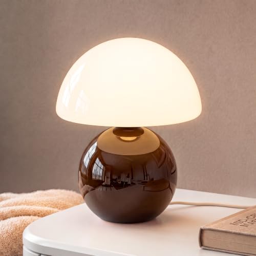 Dawnwake Mushroom Lamp Table Lamp for Bedroom-Small Desk Table Lamps,Coffee