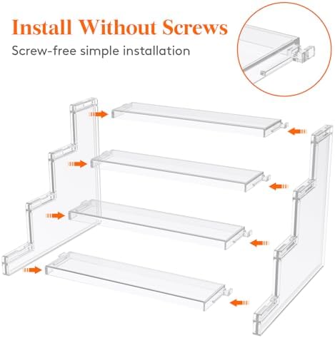 Lifewit Perfume Organizer, Cologne Stand Tool-Free Assembly, 9", 2 Pcs