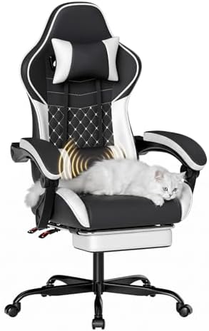 Black Ergonomic Video Gaming Chair