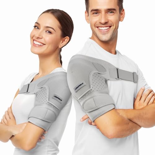 Copper Rotator Cuff Brace for Women&Men, Detachable Shoulder Brace