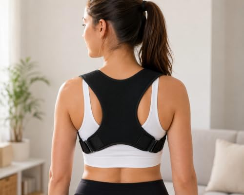 Posture Corrector for Men and Women, Adjustable Back Brace Support
