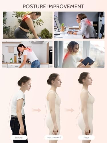 Slimers Posture Corrector Shapewear Bodysuit : Posture Bra Shapewear Tummy Control - Upper Back Support Body Shaper