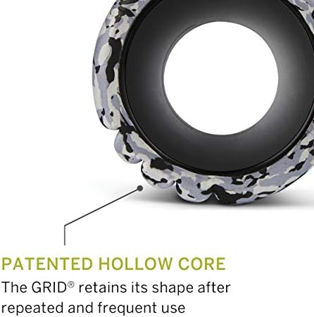 TRIGGERPOINT Performance Therapy Grid Foam Roller for Exercise, Deep Tissue Massage and Muscle Recovery, Original (13-Inch), Grey Camo (Pack of 6)