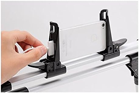 AFUNTA Tablet Stand, Adjustable Portable Foldable Phone Holder for Floor Desk Sofa Bed, Compatible iPad 2 3 4 5 Samsung Iphone6-16 Plus, Car, Bedroom, Kitchen, Office