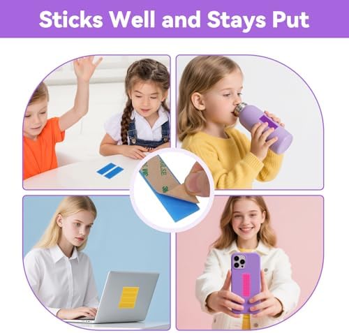 Textured Sensory Stickers – 8 Pack Silicone Fidget Strips for Kids & Adults with ADHD, Autism & Anxiety – Quiet Toys for Desk, Travel & Office – Great for Gifting, Rewards & Fillers