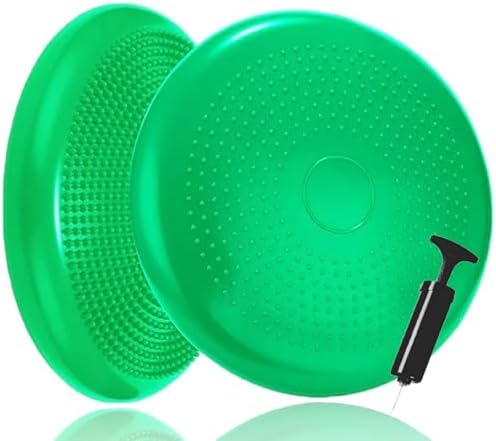 Wobble Cushion Core Balance Disc, Adults Air Wobble Board Balance Ball, Balance Board Seat for Kids, Flexible Seating for All Age Balance Pad