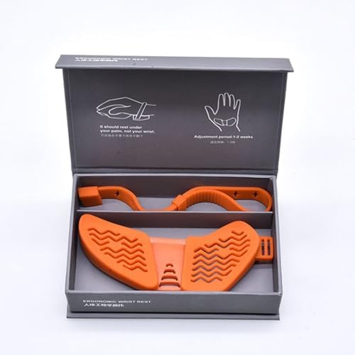 Curved Silicone Composite Wrist Promoting Natural Alignment to Reduce Carpals Tunnel Risk in Extended Use Silicone Wrist Rest