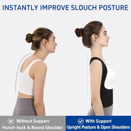 Posture Corrector for Women and Men Upper Back Brace Straightener Scoliosis