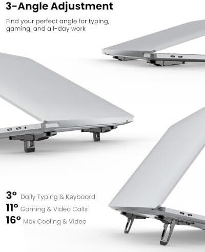 Nillkin Portable Laptop Stand with 3 Adjustable Angles, Laptop Riser, Slim