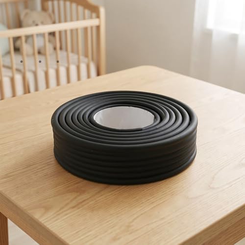 Corner Guards EVA Foam Roller Protective Edge Strip Black
