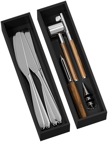 Bamboo Kitchen Drawer Organizer, 2-Pack, 12" x 3" x 2.5"，Black