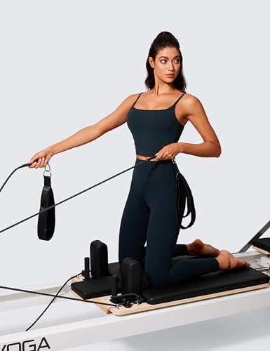 CRZ YOGA Butterlift Scoop Neck Crop Tank Top