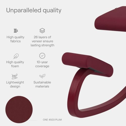 Varier Ergonomic Kneeling Chair, Rocking Knee Stool for Home Office Desk