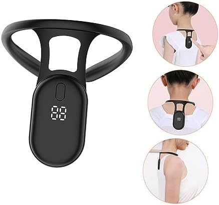 Beavorty Posture Corrector Device for Boy Girl Sitting Posture Training Sensor Hanging Neck Design with Vibration Reminder Portable Tool for Boys and Girls Eye Protection and Hunchback Prevention