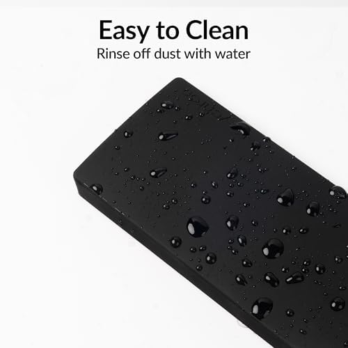 Ergonomic Silicone Wrist Rest for Keychron Q3 / Q3 Max / V3 / V3 Max / C3 Pro,14.37" Honeycomb Non-Slip Palm Rest, 80% TKL Mechanical Keyboards with Typing Pain Relief