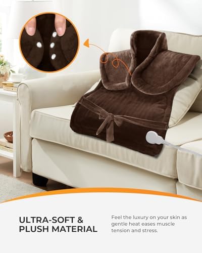 CooCoCo 24''x37'' Heating Pad for Back Pain Relief, FSA Eligible