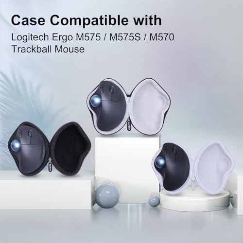 LTGEM Case for Logitech Ergo M575S/M575 Wireless Trackball Mouse