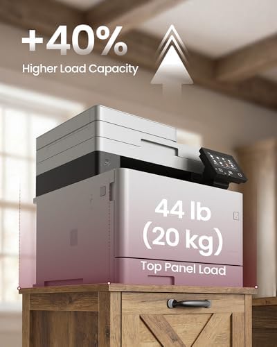 VASAGLE File Cabinet, 2-Drawer Filing Cabinet for Home Office