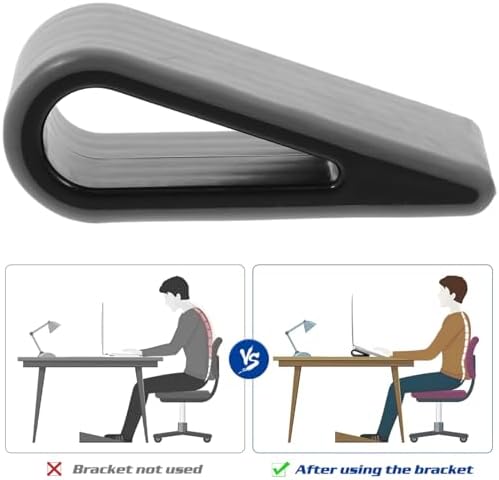 ULTECHNOVO Laptop Notebook Holder, 2pcs Laptop Stand Wedge, Ergonomic Keyboard Riser Cooling Feet for Notebook Keyboard Portable Office Desktop Use