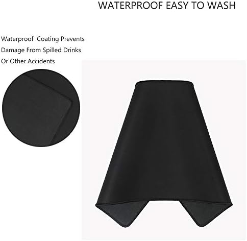 Extra Large Gaming Mouse Pads/Extended Protective Office Desk Mouse Mat Non-Slip Professional Precision Tracking Surface (23.6" x 11.8") for PC Computer Laptop(60x30 Black001)