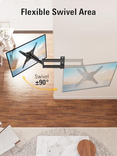 Mounting Dream Long Arm TV Wall Mount for Most 26-65 Inch TVs Full Motion