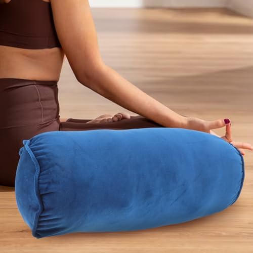 IMIKEYA Yoga Bolster Neck Pillow for Meditation and Stretching Comfort