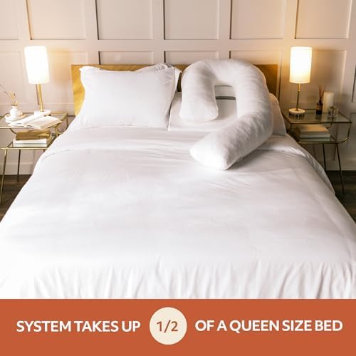 MedCline Shoulder Relief System, Side Sleeper Pillow, Large 5'10" and Over