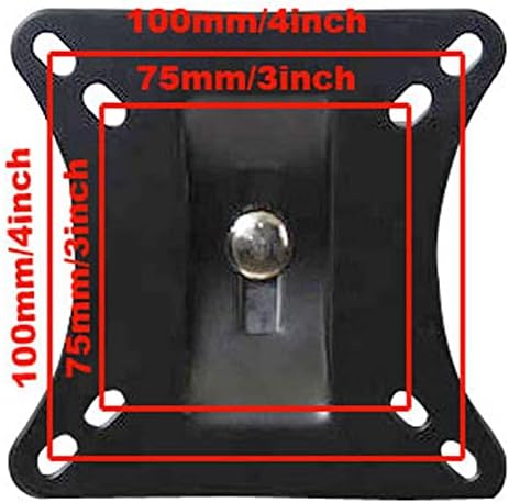 VideoSecu TV Wall Mount Long Articulating LCD LED UHD TV Monitor Flat Panel Mount for Most 26" 27" 30" 32" 39" 40" VESA 75mm/100 mm ML513B CG5