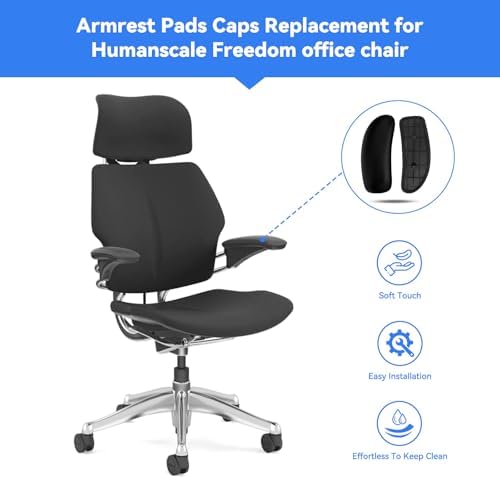 Arm Pads Replacement for Humanscale Freedom Office Chair