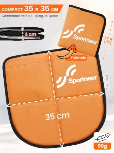 Sportneer Sitting Pad, Lightweight Folding Seat Mat for Children, Waterproof Portable Camping Cushion for Park, Hike, BBQ & Day Trips