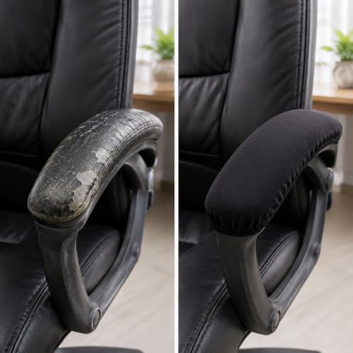 Stretch Office Chair Armrest Covers, Desk Chair Arm Covers, 2 PCS